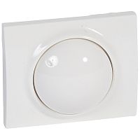 Лицевая панель - Galea Life - для поворотных светорегуляторов 400 Вт, 600 Вт Кат. № 7 756 54 - White | код 771068 |  Legrand